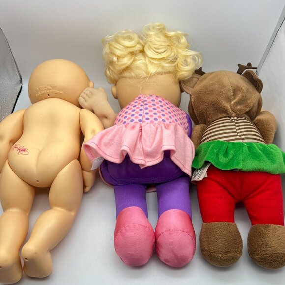 Lot of 3 Cabbage Patch Kids One Giggles 11-12” - Picture 6 of 10